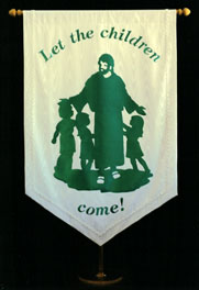 Let the Children Come Banner